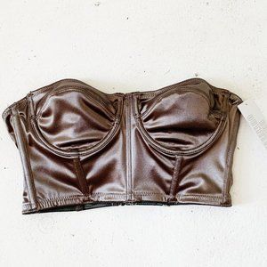 URBAN OFFITERS OUT FROM UNDER CORSET TOP SZ. M NEW